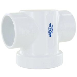 Vu-Flow Rusco 2" Filter Body Tee PVC OEM Replacement for 2" Systems